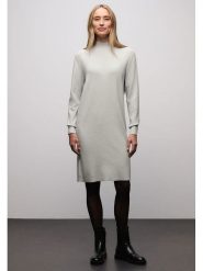 Street One Sukienka w kolorze jasnoszarym rozmiar: 44. Szare sukienki damskie Street One, bez wzorów, street, bez ramiączek. Za 204.48 zł.