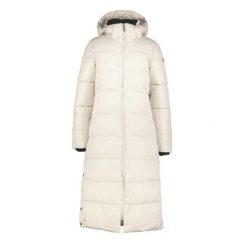 Płaszcz zimowy - Casual - Damski - Luhta Iisalmi - Nowoczesny fason - Beżowy. Brązowe płaszcze damskie Luhta, na zimę, l, bez wzorów, z materiału, bez kaptura. Za 1,046.71 zł.