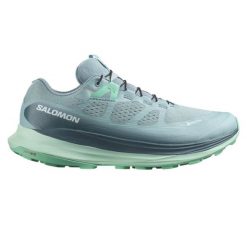 Buty do biegania damskie Salomon Ultra Glide 2 Gtx. Niebieskie obuwie sportowe damskie Salomon, bez zapięcia, do biegania. Za 512.00 zł.