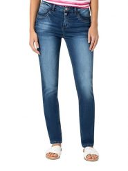Timezone Dżinsy - Slim fit - w kolorze granatowym rozmiar: W31/L30. Niebieskie jeansy damskie Timezone. Za 162.49 zł.