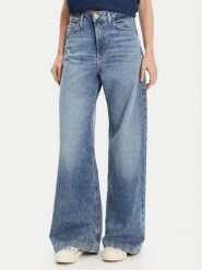 Guess Jeansy W5YA1C D5QP2 Niebieski Regular Fit. Niebieskie jeansy damskie Guess. Za 369.99 zł.