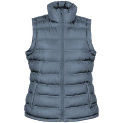 Damska Ocieplana Kurtka / Kamizelka Ice Bird. Niebieskie kurtki damskie RESULT, l, z aplikacjami, z materiału, bez kaptura. Za 137.99 zł.