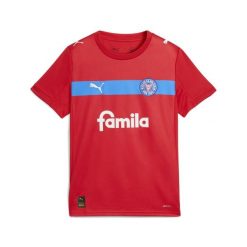 Młodzieżowa koszulka wyjazdowa Holstein Kiel 25/26 PUMA Red Ignite Blue White. Biała bluzki damskie Puma, m, bez wzorów, młodzieżowe, bez kołnierzyka, bez ramiączek. Za 329.00 zł.