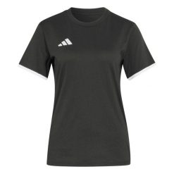 Koszulka damska adidas Entrada Tee. Białe bluzki damskie Adidas, bez wzorów, z bawełny, klasyczne, bez kołnierzyka, bez ramiączek. Za 78.99 zł.