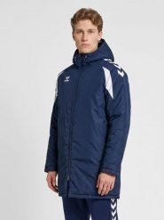Parka Hummel Core 2.0. Białe parki damskie Hummel, l, z poliamidu, bez kaptura. Za 389.35 zł.