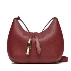 Torebka Furla. Czerwone listonoszki damskie Furla, bez wzorów, bez dodatków. Za 1,059.00 zł.