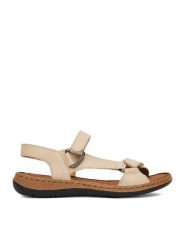 Go Soft Sandały CEO-WI23-4773-05 Beżowy. Brązowe sandały damskie GO SOFT, bez wzorów, ze skóry, bez obcasa, na płaskiej podeszwie, bez zapięcia. Za 179.99 zł.