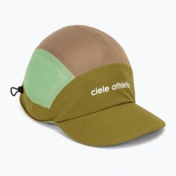 Czapka z daszkiem Ciele Athletics FSTCap SC Field Iconic SL. Zielone czapki z daszkiem damskie CIELE ATHLETICS, bez wzorów. Za 159.99 zł.