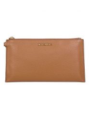 Michael Kors Skórzana kopertówka w kolorze karmelowym - 25 x 10 x 1 cm rozmiar: onesize. Brązowe torebki wieczorowe damskie Michael Kors, bez wzorów, z materiału, bez dodatków. Za 339.99 zł.