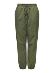 ONLY Spodnie w kolorze khaki rozmiar: XL. Brązowe spodnie materiałowe damskie Only, bez wzorów, z materiału. Za 52.67 zł.