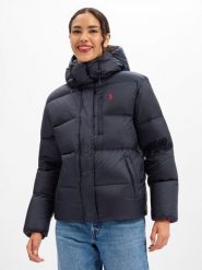 Polo Ralph Lauren kurtka puchowa Kobiety Sztuczne włókno niebieski, XL. Niebieskie kurtki damskie Polo Ralph Lauren, xl, bez wzorów, z puchu. Za 2,699.95 zł.