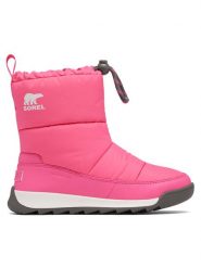 Sorel Śniegowce Youth Whitney™ II Plus Puffy Wp 2088571657 Różowy. Czerwone kozaki dziewczęce Sorel, bez wzorów, z materiału, bez obcasa, bez zapięcia. Za 299.99 zł.