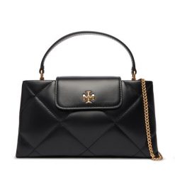 Torebka Tory Burch. Czarne torebki klasyczne damskie Tory Burch, bez dodatków. Za 2,379.00 zł.