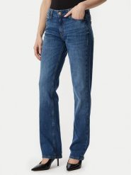 Guess Jeansy W6YAJD D1655 Niebieski Straight Leg. Niebieskie jeansy damskie Guess. Za 434.99 zł.