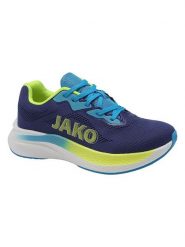 Jako Buty sportowe "Haste" w kolorze biało-granatowo-zielonym rozmiar: 40. Białe obuwie sportowe casual damskie JAKO, z materiału, bez zapięcia. Za 189.95 zł.