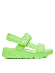 Skechers Sandały Uno Lite Sandal-Sunny Stand 310372L/LIME Zielony. Zielone sandały dziewczęce Skechers, z materiału, bez obcasa, bez zapięcia. Za 139.99 zł.