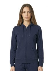 Bluza damska z kapturem zapinana na zamek Never Without. Czerwone bluzy damskie LEONE 1947 APPAREL, s, bez wzorów, z kapturem. Za 353.64 zł.