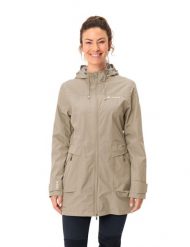 Parka damska VAUDE Skomer II. Brązowe parki damskie Vaude, na lato, s, z materiału, bez kaptura. Za 1,017.40 zł.