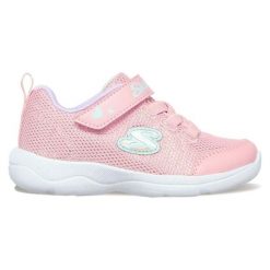 Buty Skechers Skech-Stepz 2.0 - Easy peasy 302885N-LVPK różowe. Czerwone buty sportowe dziewczęce z gumy, bez zapięcia. Za 223.31 zł.