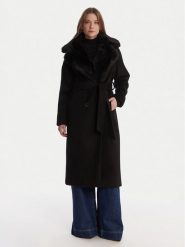 Artigli Płaszcz przejściowy ACCP002929 Czarny Regular Fit. Czarne płaszcze damskie Artigli, bez wzorów, z syntetyku, bez kaptura. Za 799.99 zł.