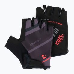 Rękawiczki rowerowe damskie ZIENER MTB Crizy Lady GELfoam. Czarne rękawiczki damskie Ziener, bez wzorów. Za 69.99 zł.