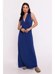 Be Wear Sukienka w kolorze granatowym rozmiar: M. Niebieskie sukienki damskie Be Wear, bez wzorów, bez ramiączek. Za 140.53 zł.