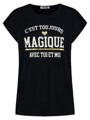 Sublevel Koszulka w kolorze czarnym rozmiar: S. Czarne koszulki damskie Sublevel, s, bez wzorów, bez kołnierzyka, bez ramiączek. Za 43.99 zł.