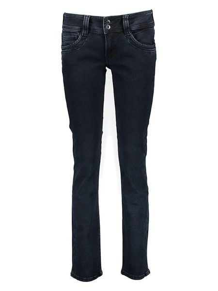 Pepe Jeans Dżinsy "Iconic" - Slim fit - w kolorze granatowym rozmiar: W32/L32. Niebieskie jeansy damskie Pepe Jeans. Za 202.03 zł.
