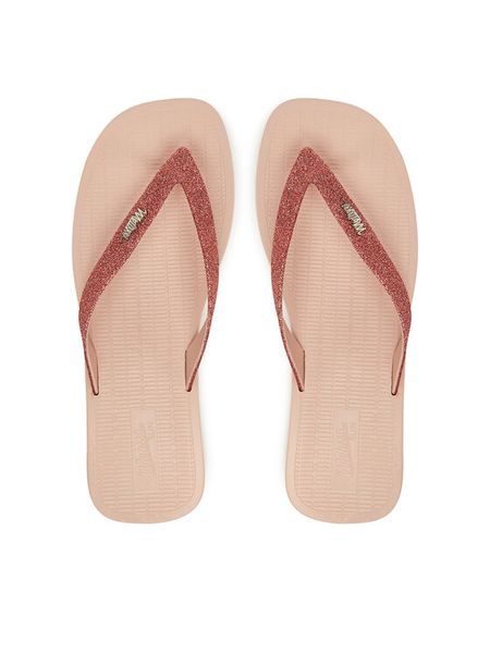 Melissa Japonki Melissa Sun Long Beach II Ad 35781 Różowy. Czerwone klapki damskie Melissa, bez wzorów, z tworzywa sztucznego, bez obcasa, bez zapięcia. Za 169.99 zł.