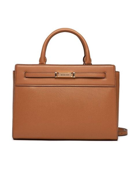 MICHAEL Michael Kors Torebka Primrose 30S4G12S2P Brązowy. Brązowe torebki klasyczne damskie MICHAEL Michael Kors, ze skóry, bez dodatków. Za 1,329.00 zł.
