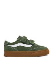 Vans Tenisówki C-BROOKLYN LS V VN000D7XEN6 Zielony. Zielone buty sportowe chłopięce Vans, ze skóry, bez zapięcia. Za 149.99 zł.