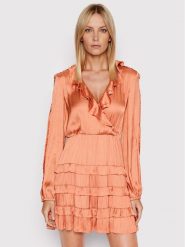 Pinko Sukienka codzienna Ardea 1G173P Y7UW Różowy Regular Fit. Czerwone sukienki damskie Pinko, bez wzorów, z syntetyku, bez ramiączek. Za 1,229.00 zł.