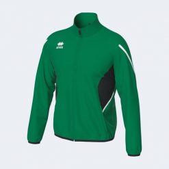 Kurtka z dresu Errea Christopher. Czarne kurtki damskie ERREA, xl, bez wzorów, z dresówki, bez kaptura. Za 238.50 zł.