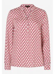 More & More Bluzka w kolorze czerwono-białym rozmiar: 34. Białe bluzki damskie More & More, s, bez wzorów, z wiskozy, klasyczne, bez kołnierzyka, bez ramiączek. Za 109.26 zł.