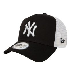 Czapka Z Daszkiem New York Yankees A Frame Trucker Cap. Białe czapki z daszkiem damskie New Era, bez wzorów. Za 189.99 zł.