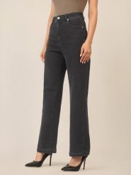 APART Dżinsy - Comfort fit - w kolorze czarnym rozmiar: 42. Czarne jeansy damskie Apart, z podwyższonym stanem. Za 165.99 zł.