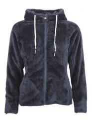 Peak Mountain Kurtka polarowa "Alanzo" w kolorze czarnym rozmiar: XL. Czarne kurtki damskie Peak Mountain, xl, bez wzorów, z polaru, bez kaptura. Za 173.99 zł.