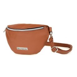 Camel Torebka Saszetka Kangurka Nerka Skórzana Beltimore F44. Brązowe nerki i saszetki damskie Beltimore, bez wzorów, z materiału. Za 79.99 zł.