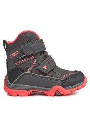 CMP Śniegowce Pyry Snow Boot Wp 38Q4514 Szary. Szare buty zimowe chłopięce CMP, ze skóry, bez zapięcia. Za 299.99 zł.