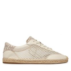 Espadryle MICHAEL Michael Kors. Brązowe espadryle damskie MICHAEL Michael Kors, bez wzorów, bez obcasa. Za 511.99 zł.