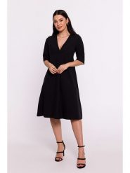 Be Wear Sukienka w kolorze czarnym rozmiar: S. Czarne sukienki damskie Be Wear, bez wzorów, bez ramiączek. Za 158.10 zł.