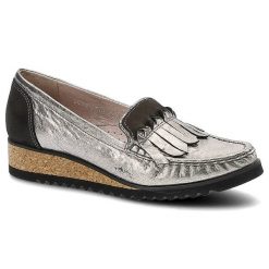 Półbuty damskie Simen, wsuwane ze skórzaną i miękką wkładką , czarne z kryształkami, 0769-Vs04-Krysztalki-K-W-Nero. Żółte czółenka damskie Simen, bez wzorów, bez obcasa, na koturnie. Za 189.00 zł.