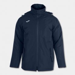 Kurtka wiatroszczelna Joma Trivor. Niebieskie kurtki damskie Joma, xs, bez wzorów, z materiału, z kapturem. Za 330.15 zł.