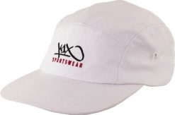 Czapka K1x z bawełnianego twillu. Białe czapki damskie K1X, bez wzorów, z bawełny. Za 171.99 zł.