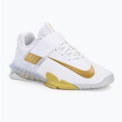 Buty do podnoszenia ciężarów Nike Savaleos. Białe obuwie sportowe damskie Nike, bez zapięcia. Za 439.99 zł.