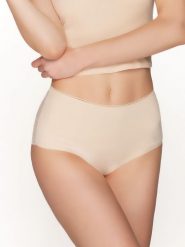Figi Model BBL 155 Beige - Babell. Brązowe figi Babell, bez wzorów, z bawełny. Za 75.60 zł.