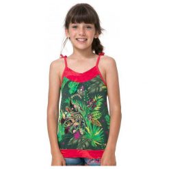 Desigual Podkoszulek Dziewczęcy Hakunamatata 116 Wielokolorowy. Różowe koszulki i t-shirty dziewczęce Desigual. W wyprzedaży za 125.00 zł.