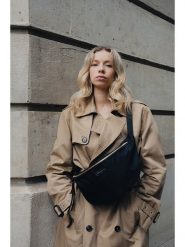 Maison héritage PARIS Saszetka "Rachel" w kolorze czarnym - 34 x 17 cm rozmiar: onesize. Czarne nerki i saszetki damskie maison héritage PARIS, bez wzorów, z materiału. Za 304.99 zł.