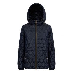 Damska kurtka parka Geox Myluse. Niebieskie parki damskie Geox, s, z puchu, bez kaptura. Za 553.00 zł.