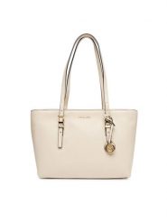 MICHAEL Michael Kors Torebka Quinn 30T5GQNT2L Écru. Torebki klasyczne damskie MICHAEL Michael Kors, ze skóry, bez dodatków. Za 809.99 zł.